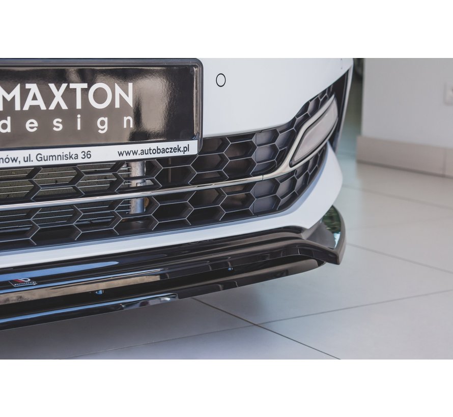 Maxton Design FRONT SPLITTER V.3 Skoda Superb Mk3 FL