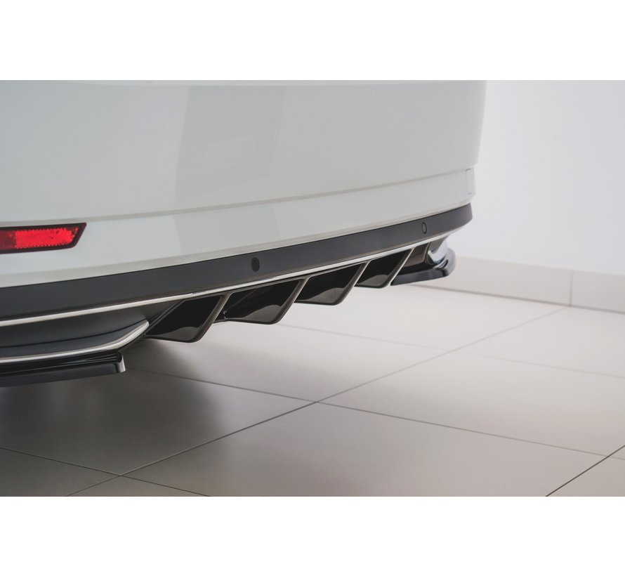 Maxton Design REAR DIFFUSER Skoda Superb Mk3 FL