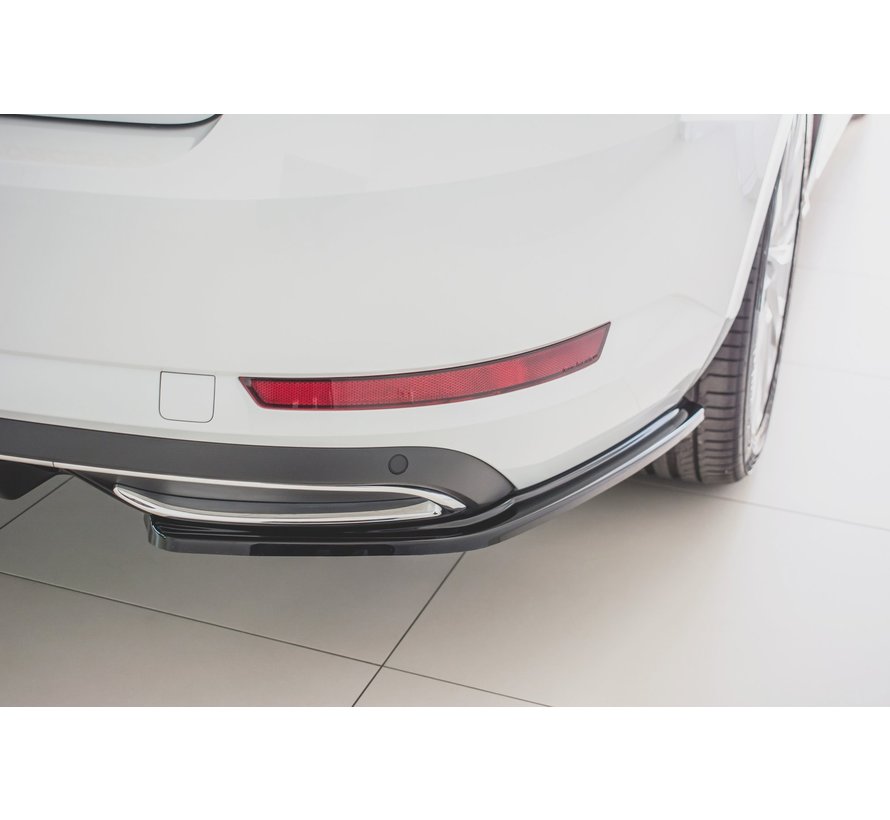 Maxton Design REAR SIDE SPLITTERS Skoda Superb Mk3 FL Hatchback / Estate