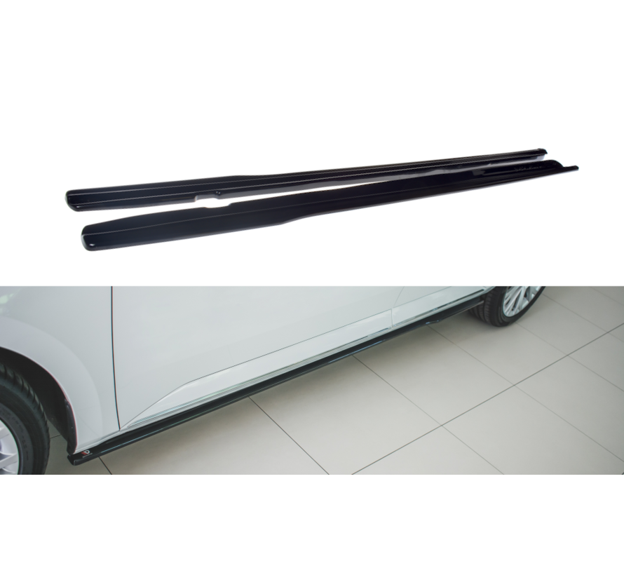 Maxton Design SIDE SKIRTS DIFFUSERS  Skoda Superb Mk3 FL