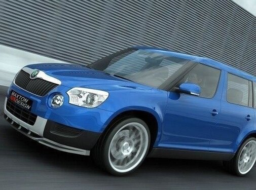 Maxton Design Maxton Design FRONT SPLITTER SKODA YETI
