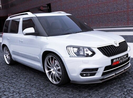 Maxton Design Maxton Design FRONT SPLITTER SKODA YETI CITY FACELIFT MODEL