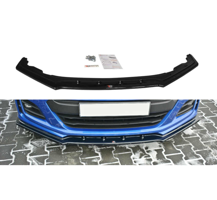 Maxton Design FRONT SPLITTER V.1 SUBARU BRZ FACELIFT