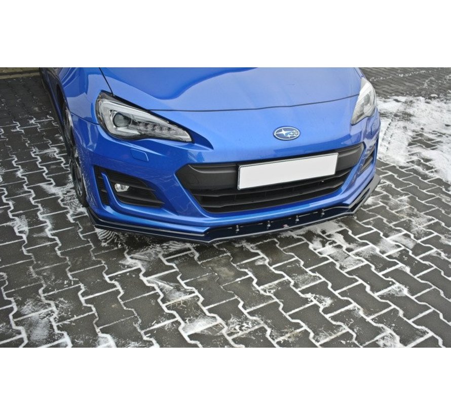 Maxton Design FRONT SPLITTER V.1 SUBARU BRZ FACELIFT