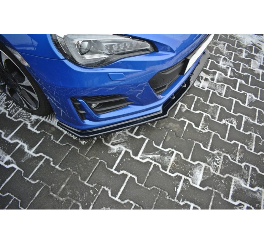 Maxton Design FRONT SPLITTER V.1 SUBARU BRZ FACELIFT