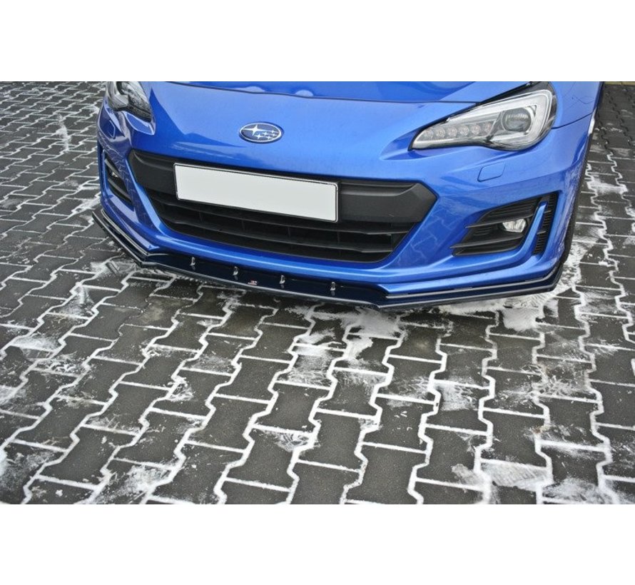 Maxton Design FRONT SPLITTER V.1 SUBARU BRZ FACELIFT