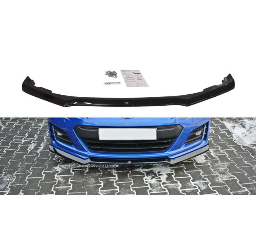 Maxton Design FRONT SPLITTER V.2 SUBARU BRZ FACELIFT