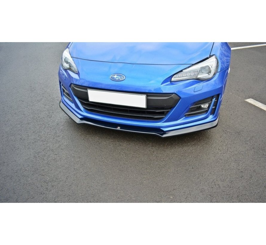 Maxton Design FRONT SPLITTER V.2 SUBARU BRZ FACELIFT