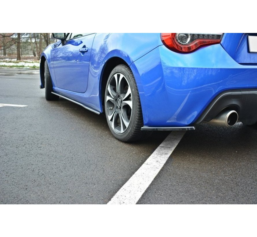 Maxton Design REAR SIDE SPLITTERS V.1 SUBARU BRZ FACELIFT