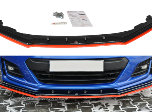 Maxton Design Maxton Design FRONT SPLITTER V.4 SUBARU BRZ FACELIFT
