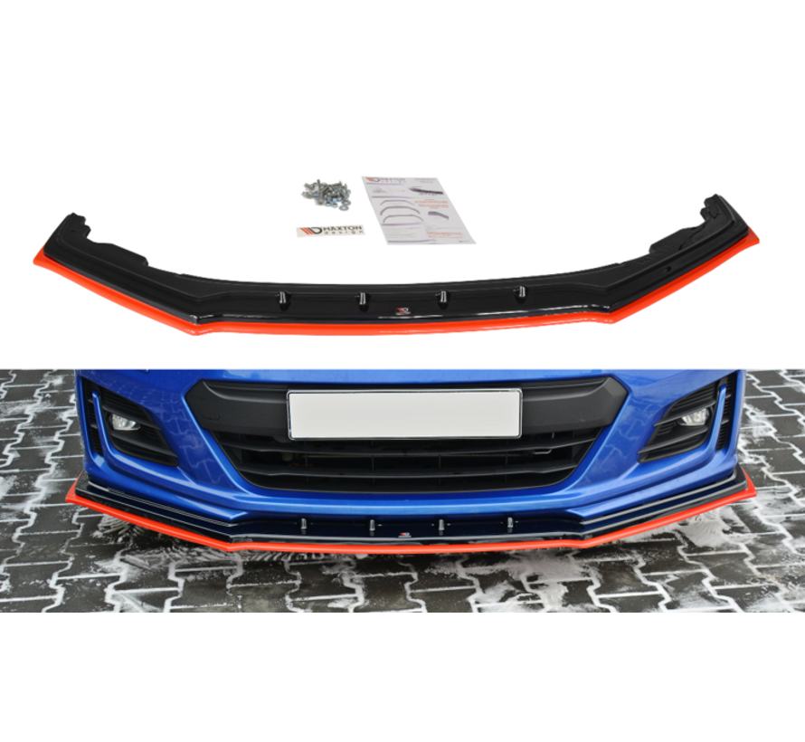 Maxton Design FRONT SPLITTER V.4 SUBARU BRZ FACELIFT