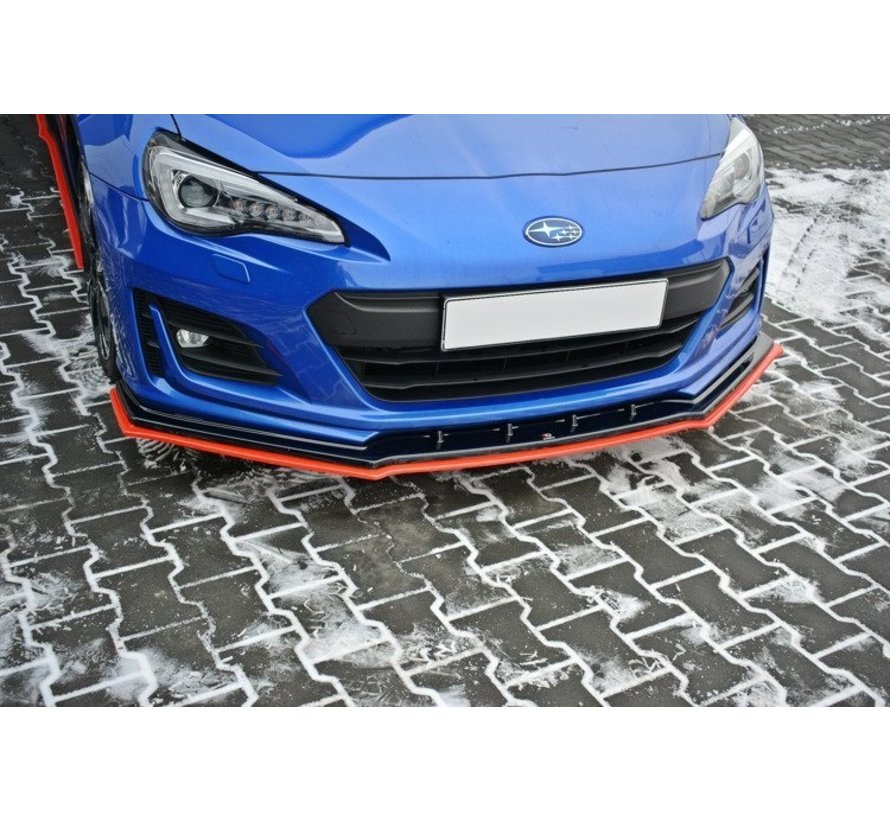 Maxton Design FRONT SPLITTER V.4 SUBARU BRZ FACELIFT