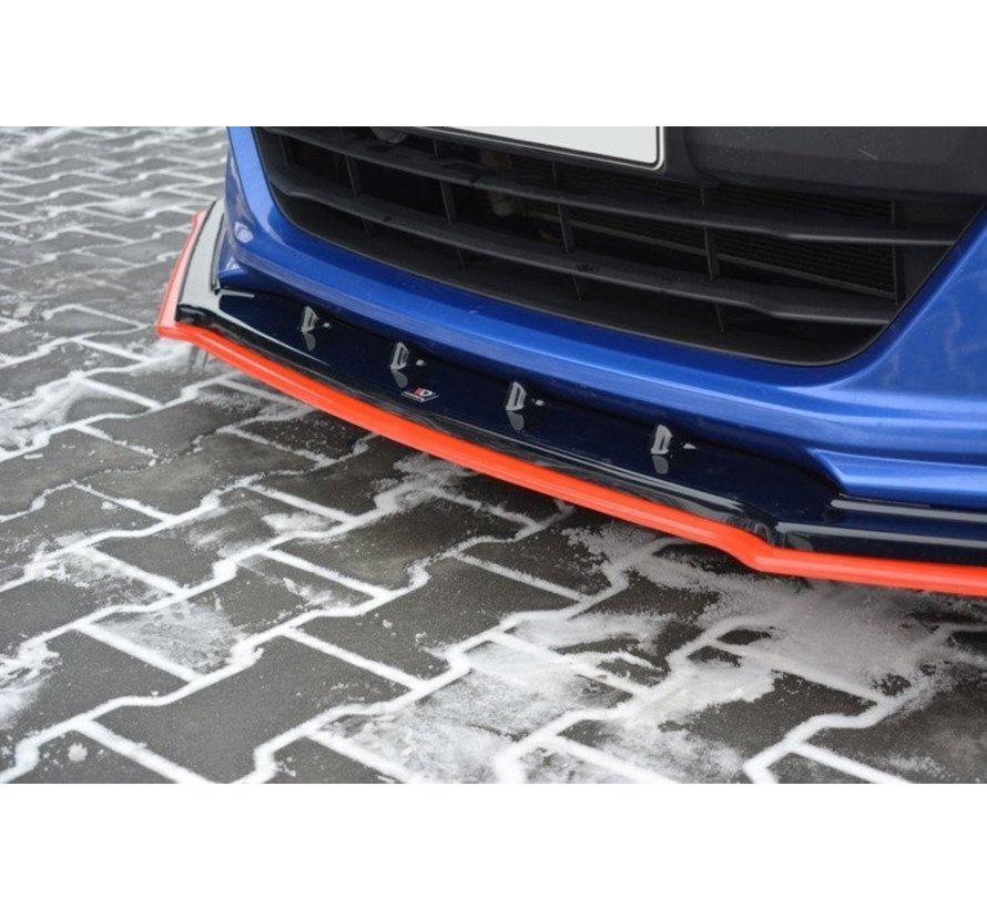 Maxton Design FRONT SPLITTER V.4 SUBARU BRZ FACELIFT