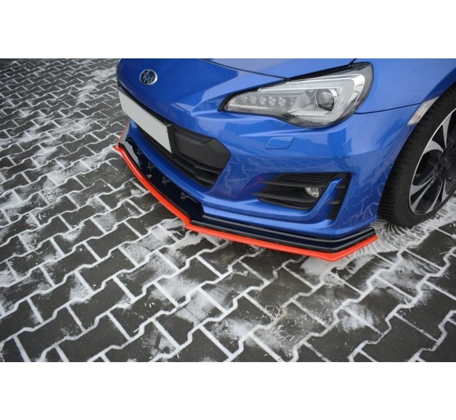 Maxton Design FRONT SPLITTER V.4 SUBARU BRZ FACELIFT