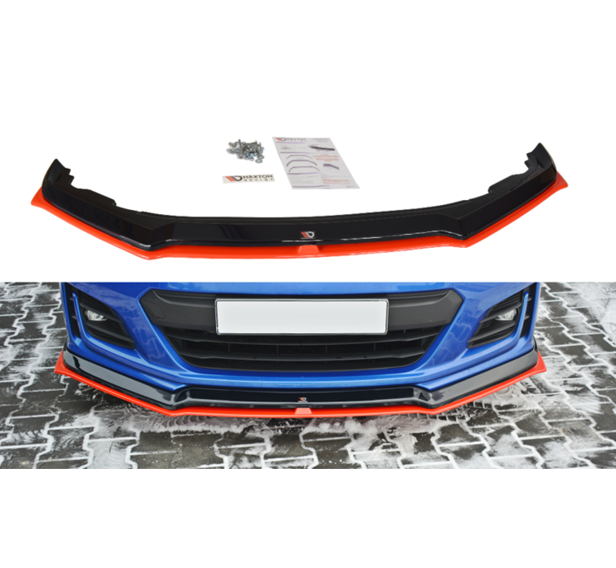 Maxton Design FRONT SPLITTER V.5 SUBARU BRZ FACELIFT