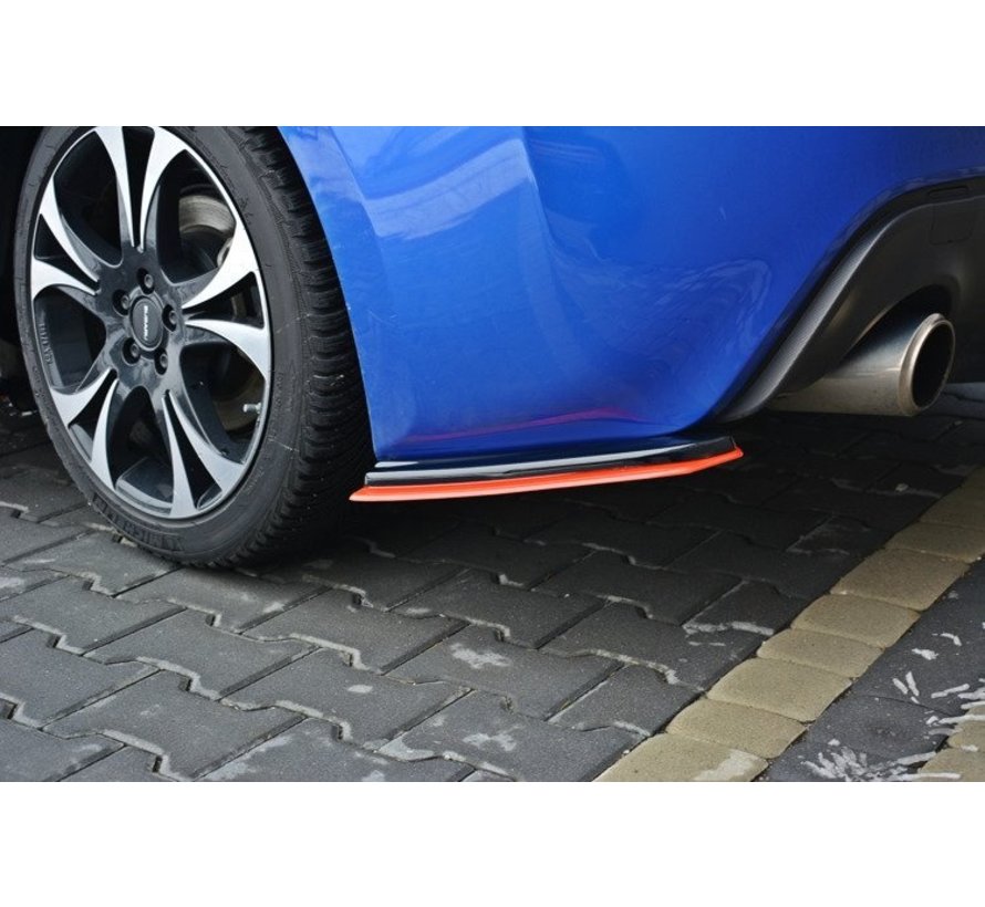 Maxton Design REAR SIDE SPLITTERS V.2 SUBARU BRZ FACELIFT