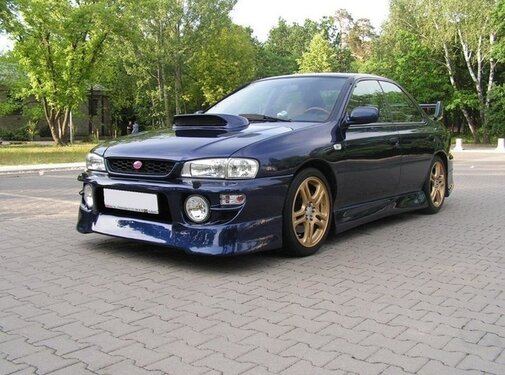 Maxton Design Maxton Design FRONT BUMPER spoiler J-SPEC SUBARU IMPREZA MK1 (1997-2000 GT / WRX / STI)
