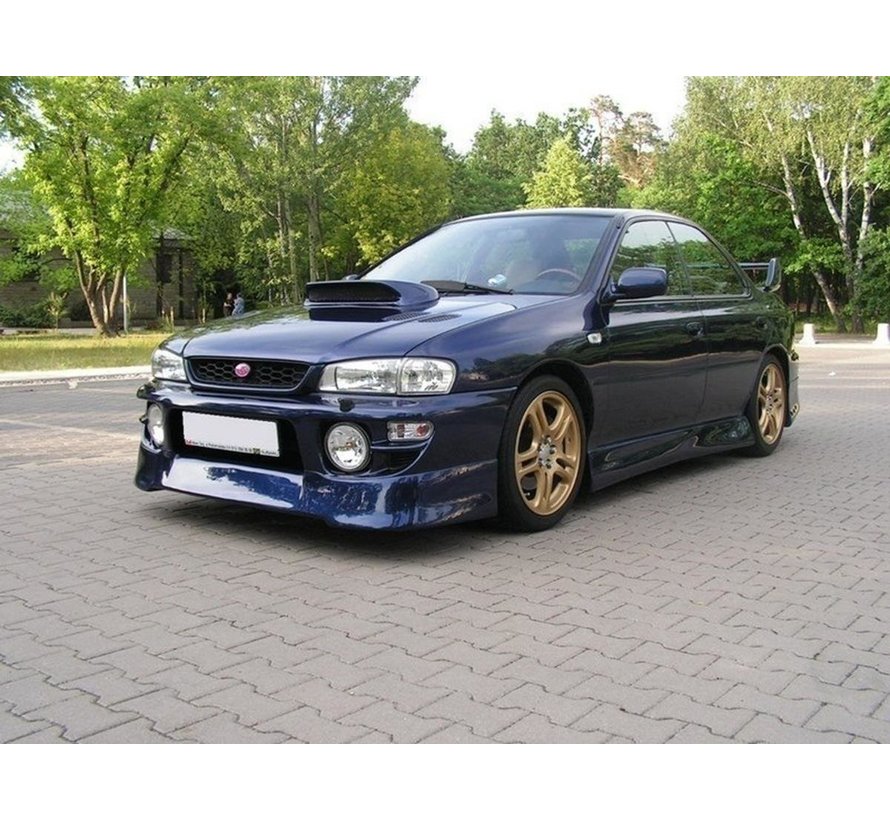 Maxton Design FRONT BUMPER spoiler J-SPEC SUBARU IMPREZA MK1 (1997-2000 GT / WRX / STI)