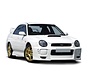 Maxton Design Side skirts SUBARU IMPREZA MK2