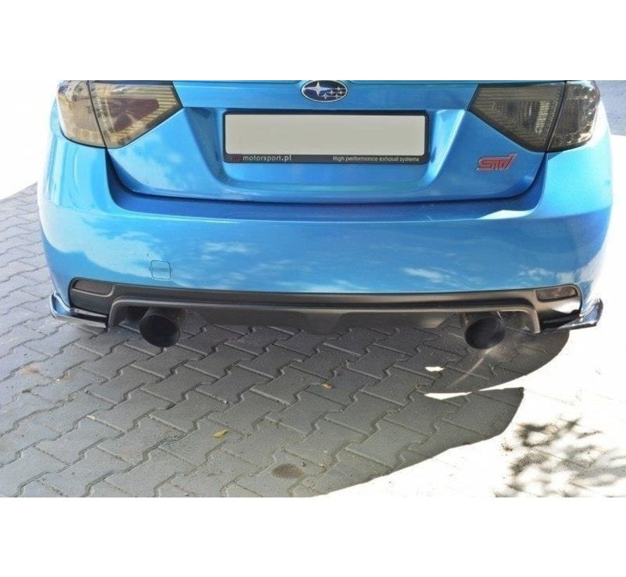 Maxton Design REAR SIDE SPLITTERS Subaru Impreza WRX STI 2009-2011