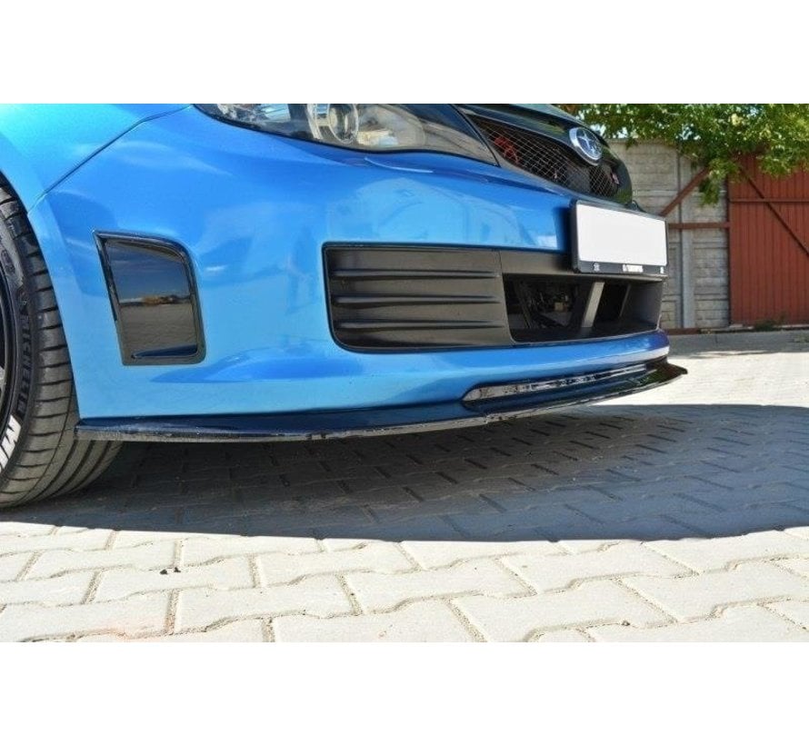 Maxton Design FRONT SPLITTER v.2 Subaru Impreza WRX STI 2009-2011