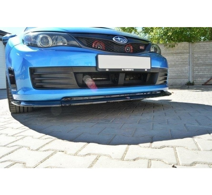 Maxton Design FRONT SPLITTER v.2 Subaru Impreza WRX STI 2009-2011