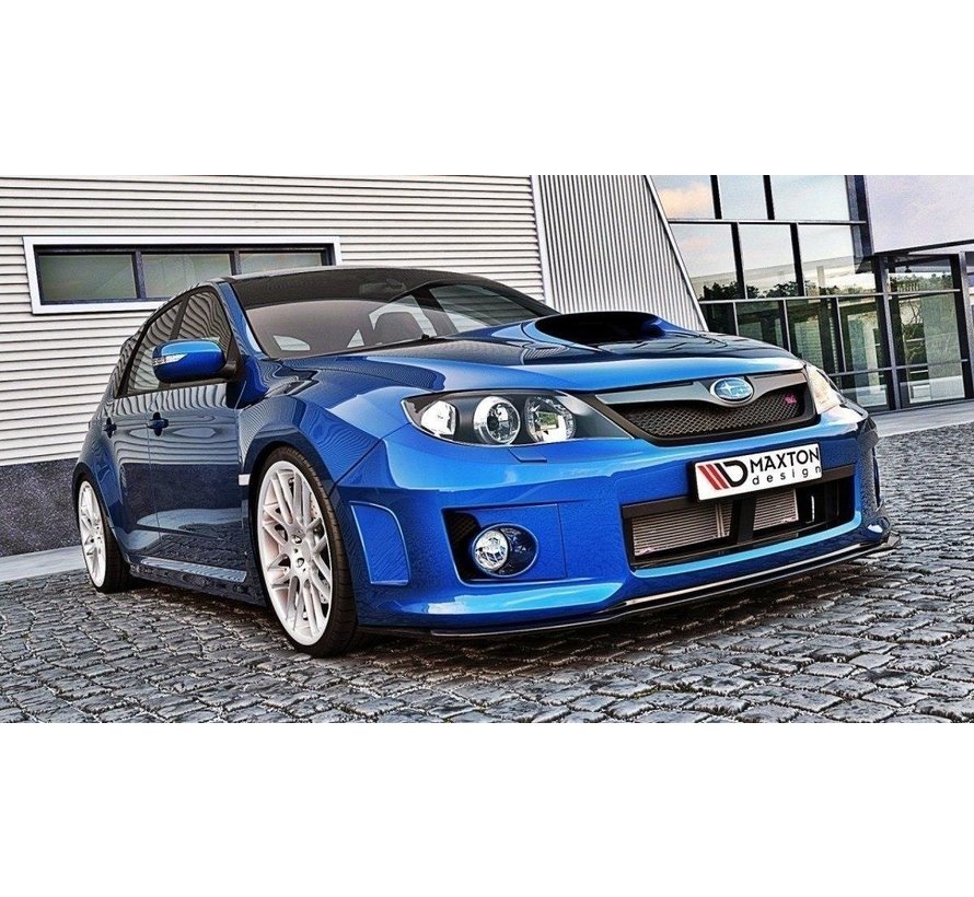 Maxton Design FRONT SPLITTER Subaru Impreza WRX STI 2011-2014