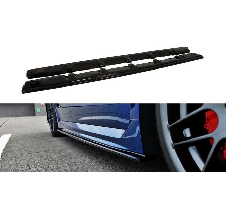 Maxton Design SIDE SKIRTS DIFFUSERS SUBARU WRX STI