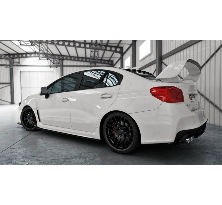 Maxton Design SIDE SKIRTS DIFFUSERS SUBARU WRX STI