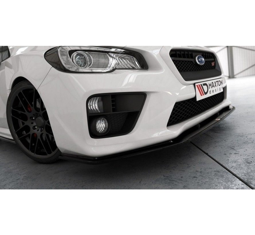 Maxton Design FRONT SPLITTER v.2 SUBARU WRX STI