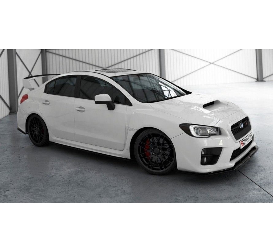 Maxton Design FRONT SPLITTER v.2 SUBARU WRX STI