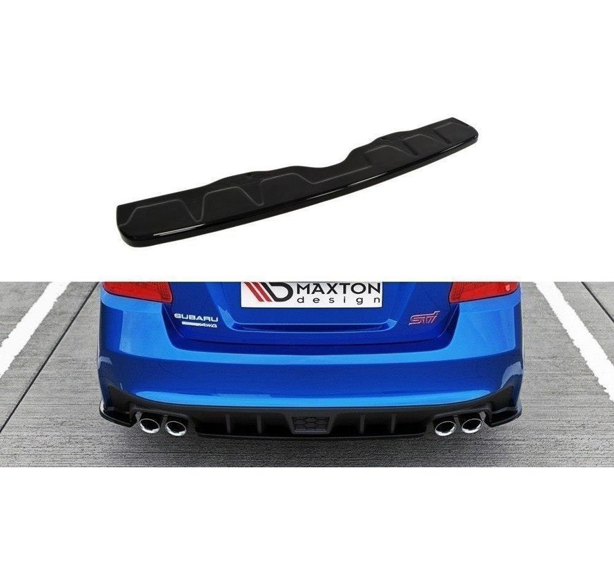 Maxton Design CENTRAL REAR DIFFUSER SUBARU WRX STI