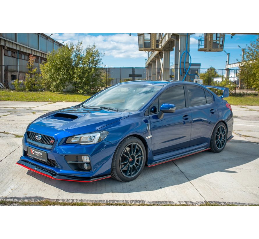 Maxton Design FRONT SPLITTER V.3 SUBARU  WRX STI