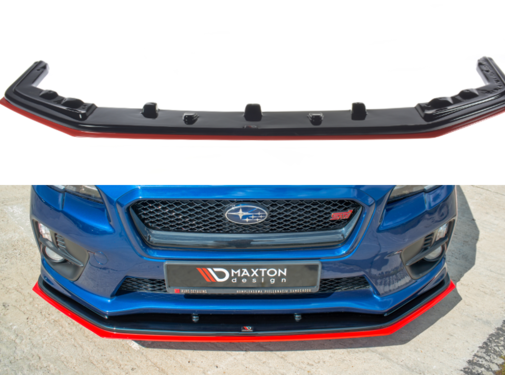 Maxton Design Maxton Design FRONT SPLITTER V.4 SUBARU WRX STI