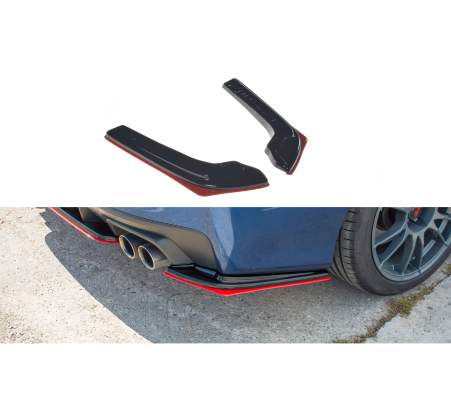 Maxton Design REAR SIDE SPLITTERS V.2 SUBARU WRX STI