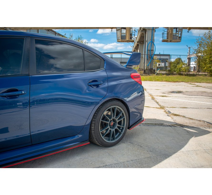 Maxton Design REAR SIDE SPLITTERS V.2 SUBARU WRX STI