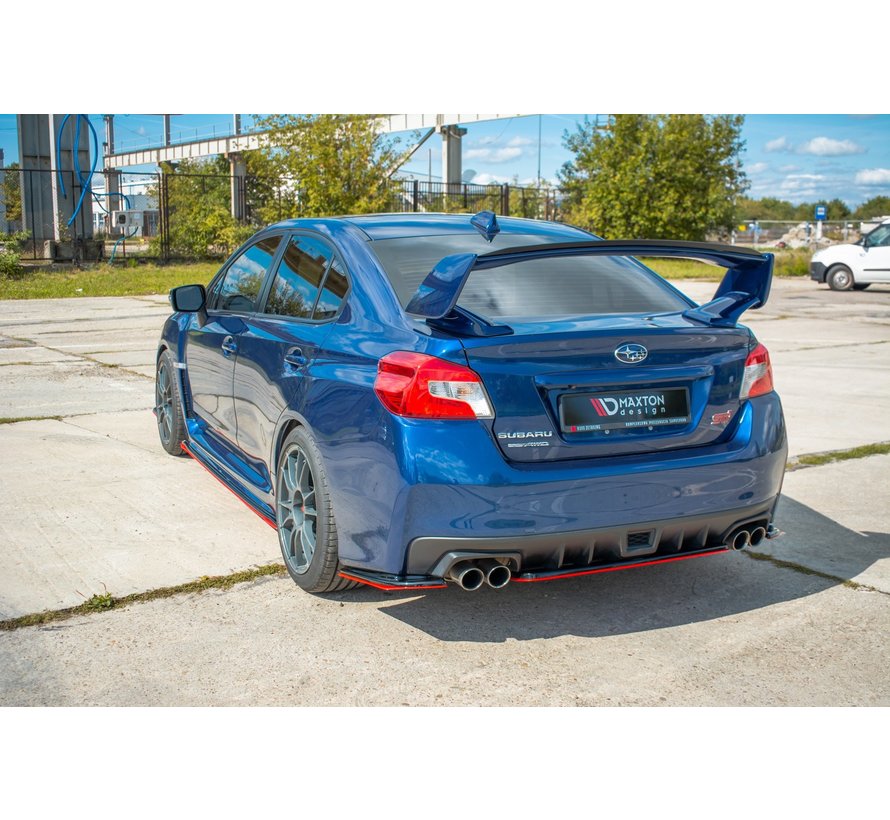 Maxton Design REAR SIDE SPLITTERS V.2 SUBARU WRX STI