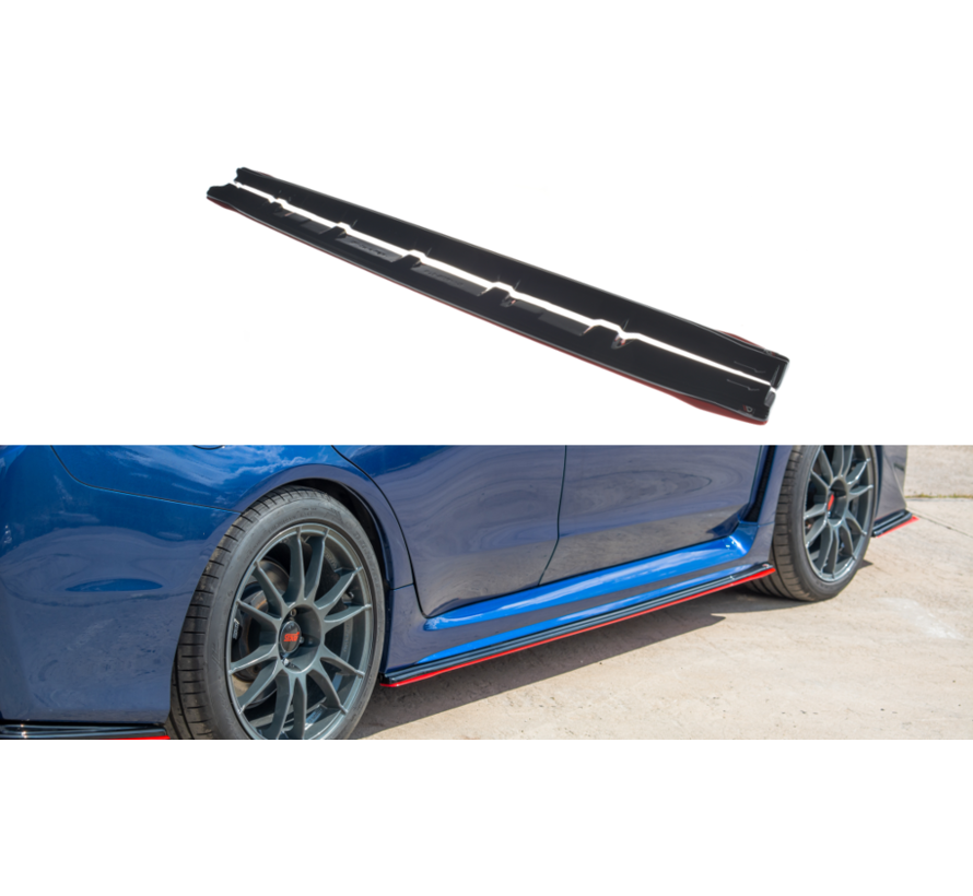 Maxton Design SIDE SKIRTS DIFFUSERS V.2 SUBARU WRX STI