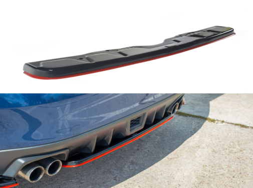 Maxton Design Maxton Design CENTRAL REAR DIFFUSER V.2 SUBARU WRX STI
