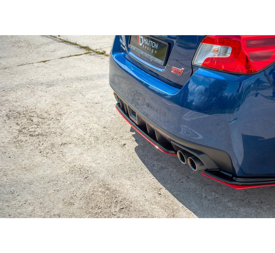 Maxton Design CENTRAL REAR DIFFUSER V.2 SUBARU WRX STI