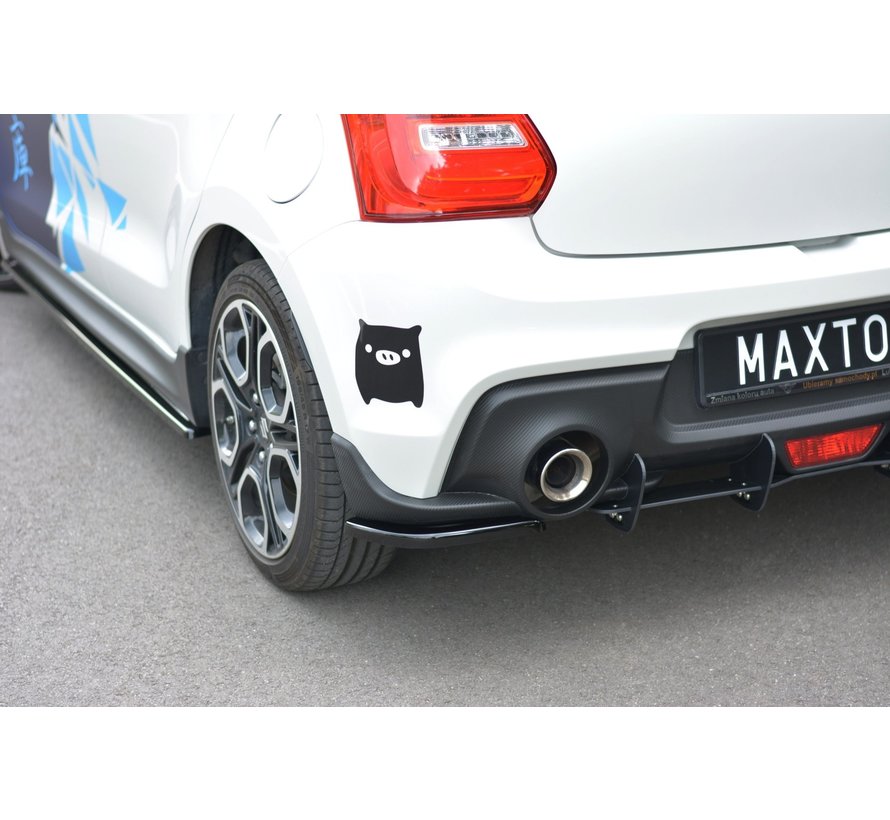 Maxton Design REAR SIDE SPLITTERS SUZUKI SWIFT 6 SPORT