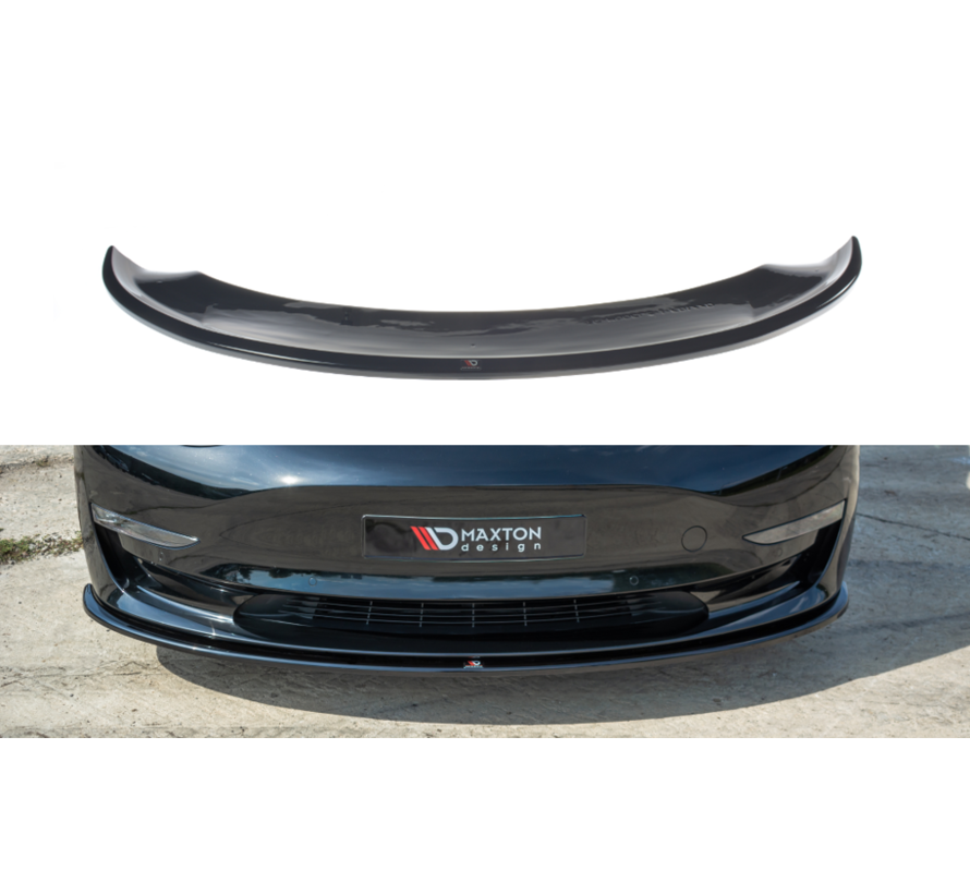 Maxton Design FRONT SPLITTER Tesla Model 3