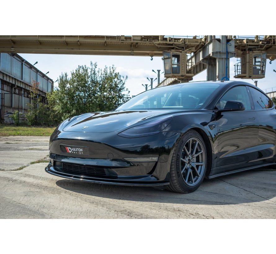 Maxton Design FRONT SPLITTER Tesla Model 3