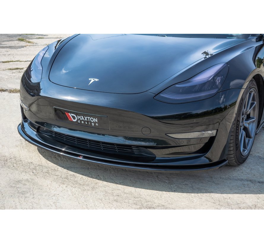 Maxton Design FRONT SPLITTER Tesla Model 3