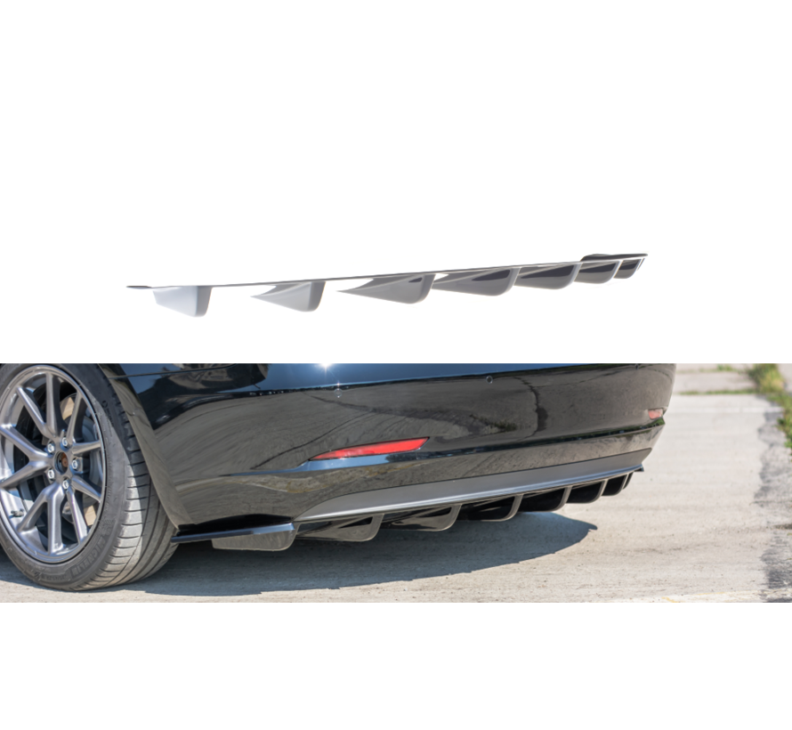 Maxton Design REAR DIFFUSER Tesla Model 3