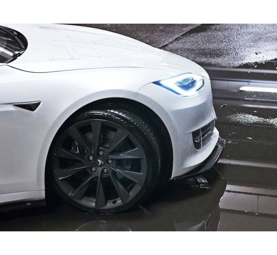 Maxton Design FRONT SPLITTER V.1 TESLA MODEL S FACELIFT