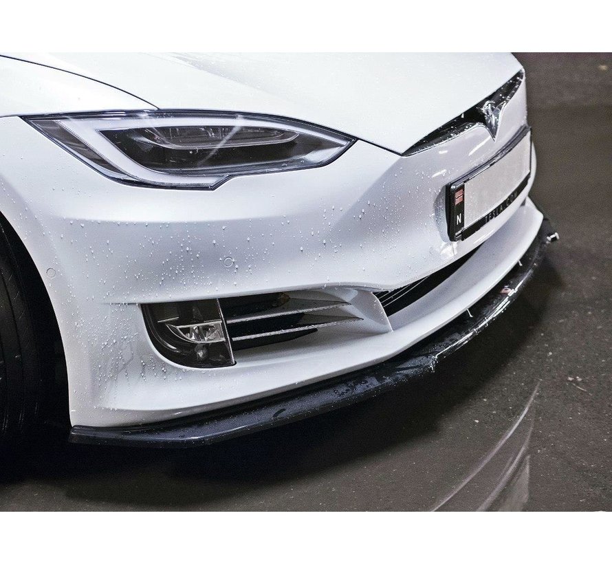 Maxton Design FRONT SPLITTER V.1 TESLA MODEL S FACELIFT