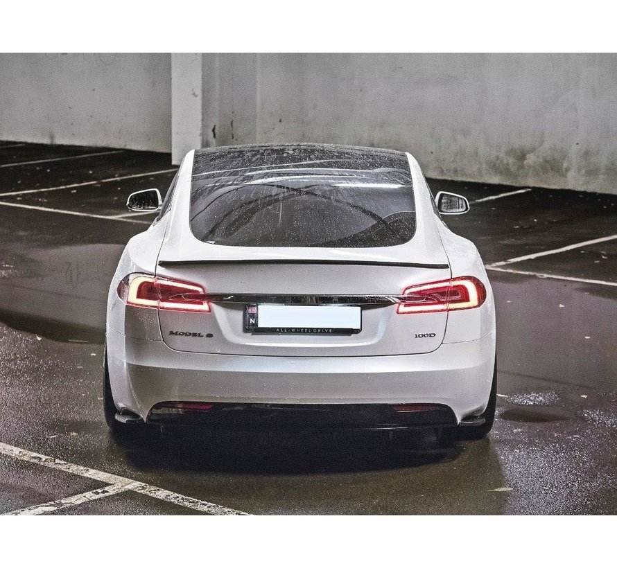 Maxton Design REAR SIDE SPLITTERS TESLA MODEL S FACELIFT