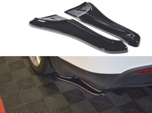 Maxton Design Maxton Design REAR SIDE SPLITTERS V.1 TESLA MODEL X