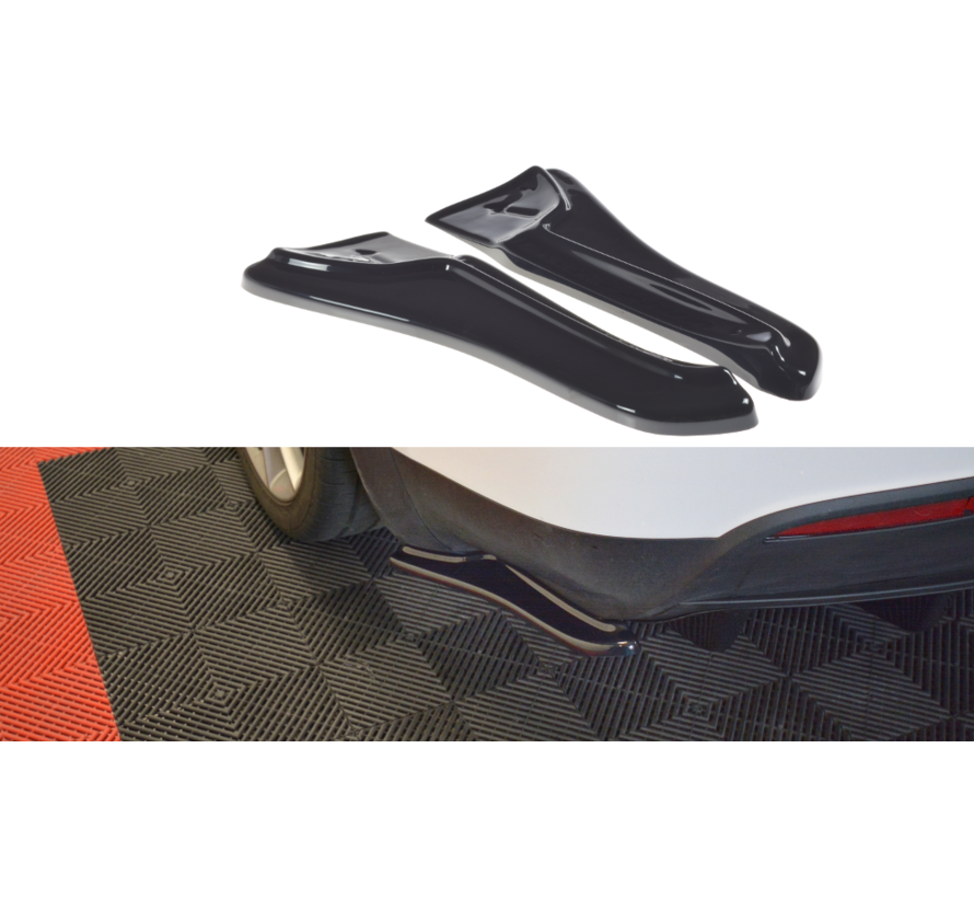 Maxton Design REAR SIDE SPLITTERS V.1 TESLA MODEL X